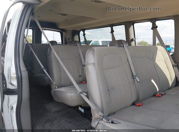 1GAZGNFP6M1153866 2021 CHEVROLET EXPRESS Белый Вид наклейки с VIN-кодом