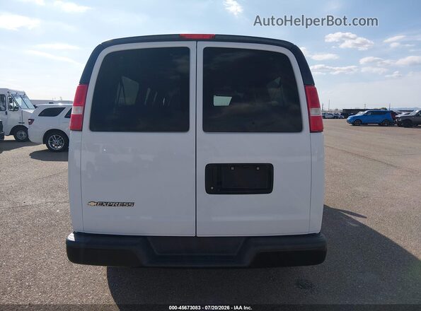 1GAZGNFP6M1153866 2021 CHEVROLET EXPRESS Белый 