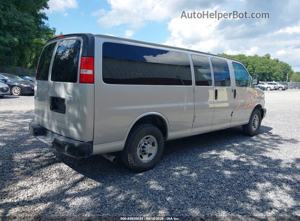 1GAZGNFP8L1273067 2020 CHEVROLET EXPRESS Silver Rear right