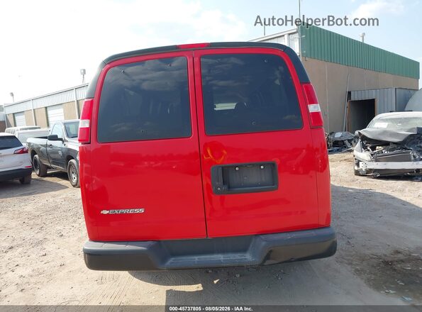 1GAZGNFP8P1111221 2023 CHEVROLET EXPRESS Red 