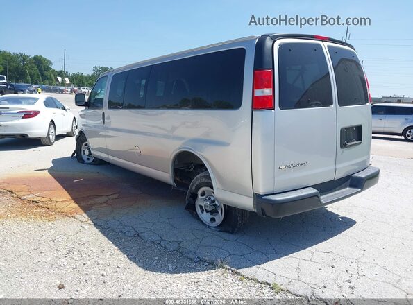 1GAZGNFPXL1256755 2020 CHEVROLET EXPRESS Серебряный Задняя левая четверть
