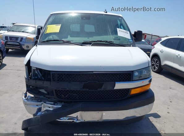 1GAZGPF70S1150342 2025 CHEVROLET EXPRESS White Widok zestawu wskaźników