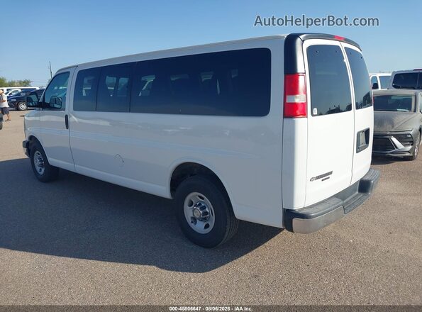 1GAZGPFF1G1253994 2016 CHEVROLET EXPRESS White Trasero izquierdo