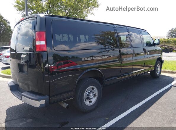 1GAZGPFF1H1265547 2017 CHEVROLET EXPRESS Black Задня права чверть