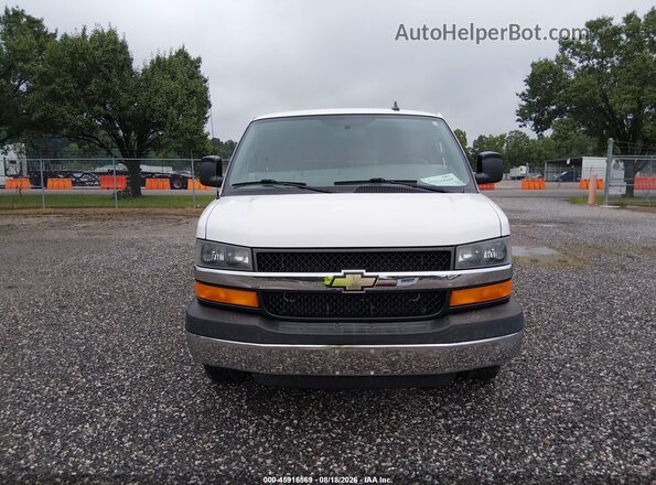 1GAZGPFF3G1316769 2016 CHEVROLET EXPRESS White წინა ხედი