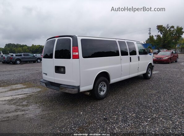 1GAZGPFF3G1316769 2016 CHEVROLET EXPRESS White უკანა მარჯვენა