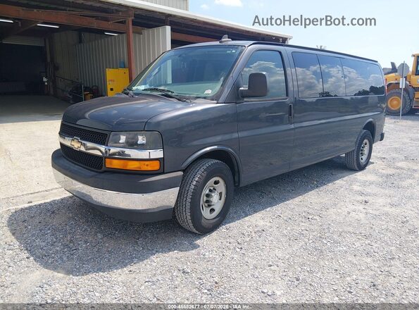 1GAZGPFF4H1273920 2017 CHEVROLET EXPRESS Gray Передня ліва чверть