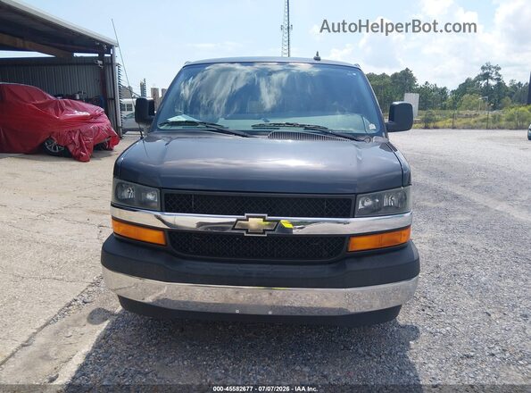 1GAZGPFF4H1273920 2017 CHEVROLET EXPRESS Gray Вид щитка приладів