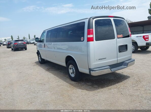 1GAZGPFF6H1272915 2017 CHEVROLET EXPRESS Silver Задня ліва чверть