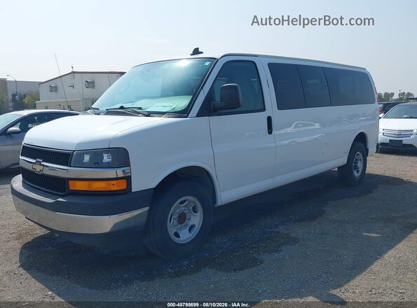 1GAZGPFF6H1273675 2017 CHEVROLET EXPRESS White Առջևի ձախ երեք քառորդ տեսարան