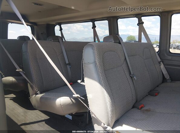 1GAZGPFF8H1225689 2017 CHEVROLET EXPRESS White Widok naklejki z numerem VIN