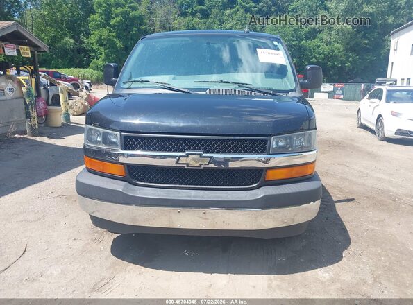 1GAZGPFF8H1266100 2017 CHEVROLET EXPRESS Black Սարքավորումների վահանակի տեսք
