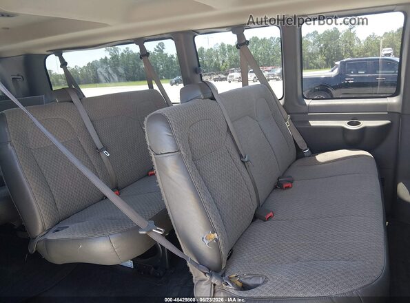 1GAZGPFFXH1267037 2017 CHEVROLET EXPRESS Black Vista de la etiqueta del VIN