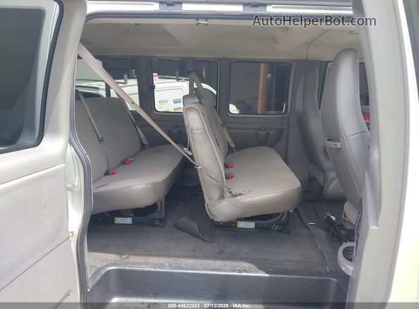 1GAZGPFG0J1161582 2018 CHEVROLET EXPRESS Gray VIN კოდის სტიკერის ხედი