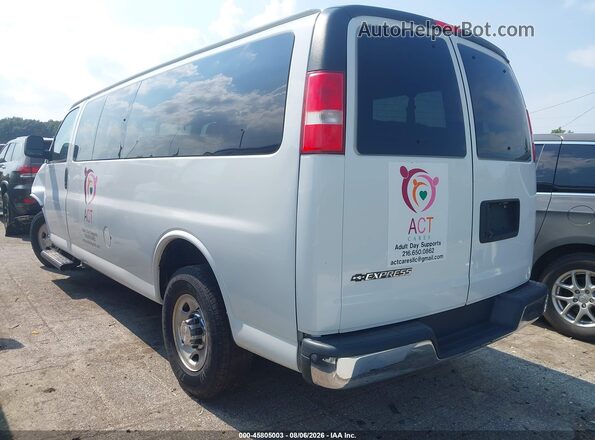 1GAZGPFG0K1283103 2019 CHEVROLET EXPRESS White Задня ліва чверть