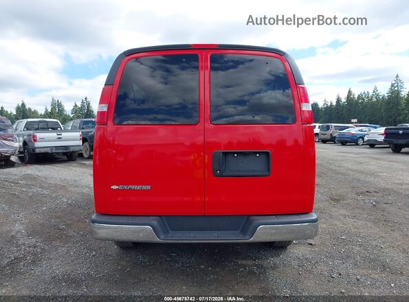 1GAZGPFG2H1109607 2017 CHEVROLET EXPRESS Red 