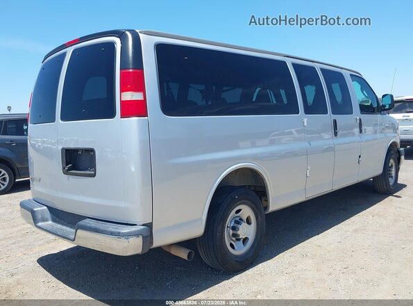1GAZGPFG2J1299754 2018 CHEVROLET EXPRESS Silver უკანა მარჯვენა