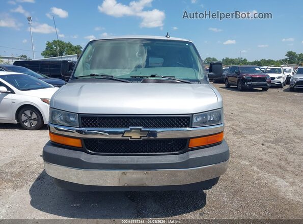 1GAZGPFG3H1245891 2017 CHEVROLET EXPRESS Silver Вид щитка приладів