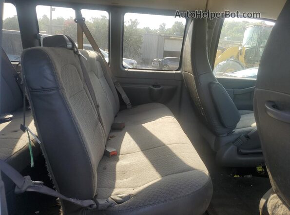 1GAZGPFG3J1218941 2018 CHEVROLET EXPRESS White უკანა სალონის ხედი
