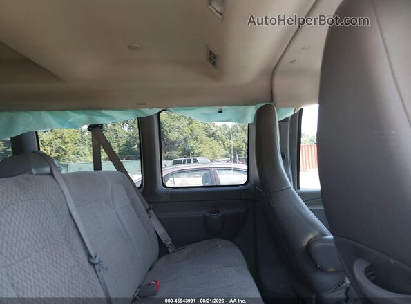 1GAZGPFG4G1327207 2016 CHEVROLET EXPRESS White Vista de la etiqueta del VIN