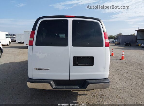 1GAZGPFG4J1301343 2018 CHEVROLET EXPRESS White 