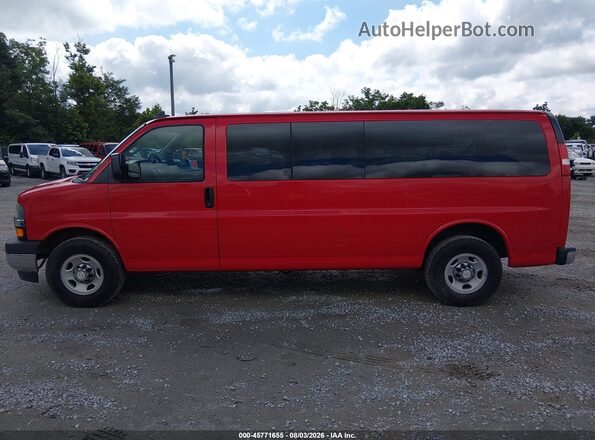 1GAZGPFG5H1266998 2017 CHEVROLET EXPRESS Red 
