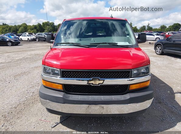 1GAZGPFG5H1266998 2017 CHEVROLET EXPRESS Red 