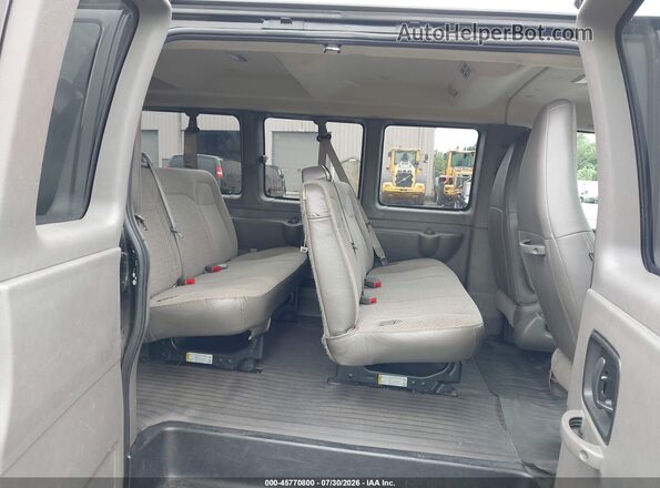 1GAZGPFG5J1308723 2018 CHEVROLET EXPRESS Black VIN კოდის სტიკერის ხედი