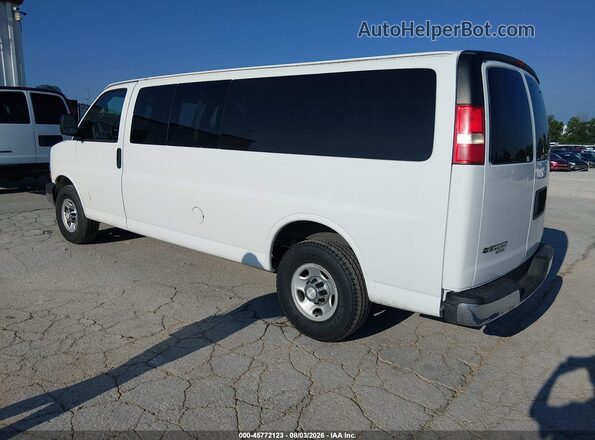 1GAZGPFG6G1317262 2016 CHEVROLET EXPRESS White Trasero izquierdo