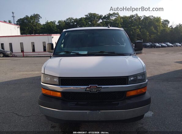 1GAZGPFG6H1269554 2017 CHEVROLET EXPRESS White Սալոնի հետևի տեսք