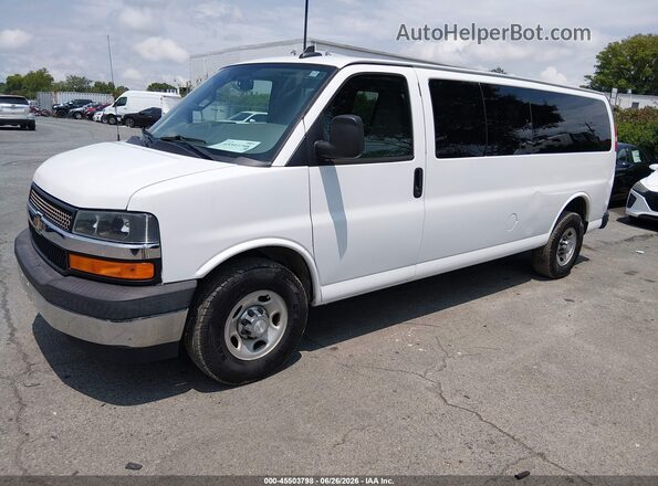 1GAZGPFG6H1289352 2017 CHEVROLET EXPRESS White Vista tres cuartos delantera izquierda