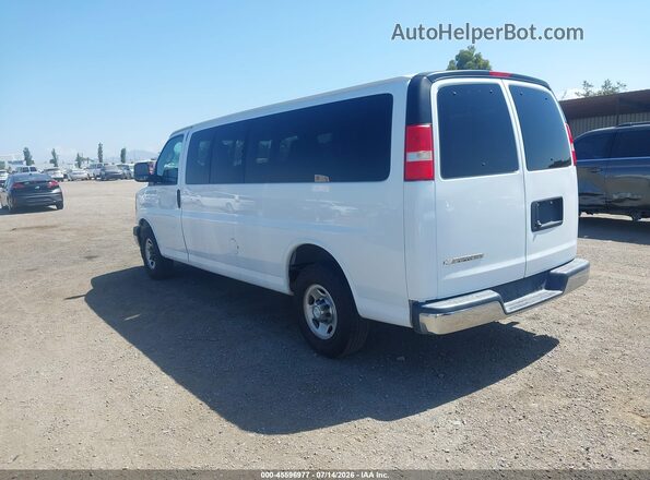 1GAZGPFG6J1300405 2018 CHEVROLET EXPRESS White Tył lewy
