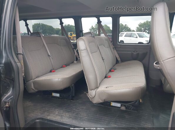 1GAZGPFG7J1283632 2018 CHEVROLET EXPRESS Black Widok naklejki z numerem VIN