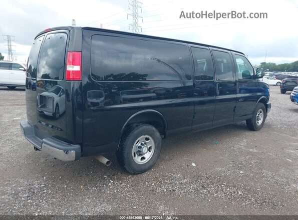 1GAZGPFG7J1283632 2018 CHEVROLET EXPRESS Black Tył prawy