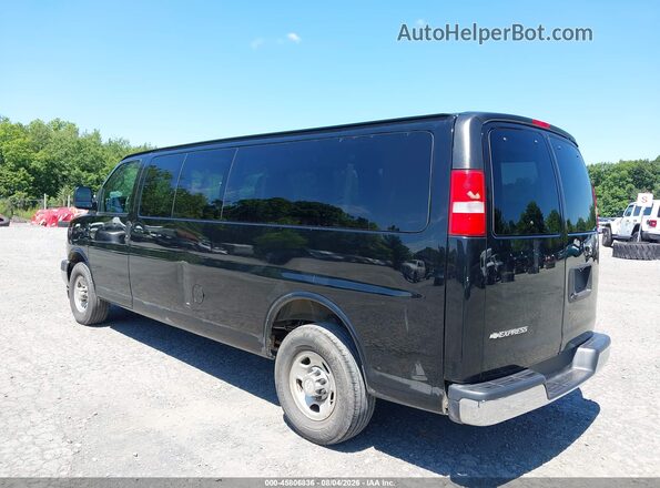 1GAZGPFG7J1308643 2018 CHEVROLET EXPRESS Черный Задняя левая четверть