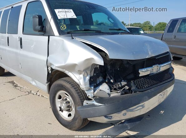 1GAZGPFG7L1270530 2020 CHEVROLET EXPRESS Beige Front interior view