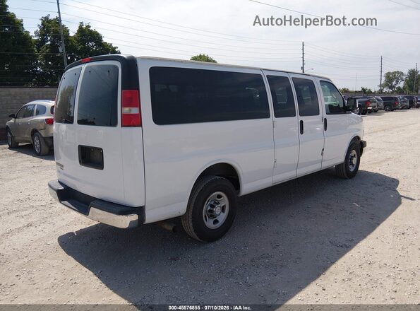 1GAZGPFG8G1317828 2016 CHEVROLET EXPRESS White Trasero derecho