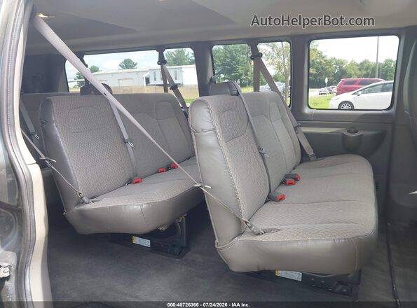 1GAZGPFG8J1232897 2018 CHEVROLET EXPRESS Gray VIN კოდის სტიკერის ხედი