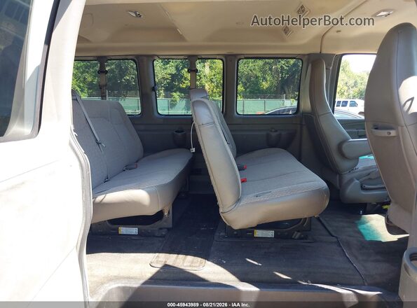 1GAZGPFGXG1307270 2016 CHEVROLET EXPRESS White Widok naklejki z numerem VIN