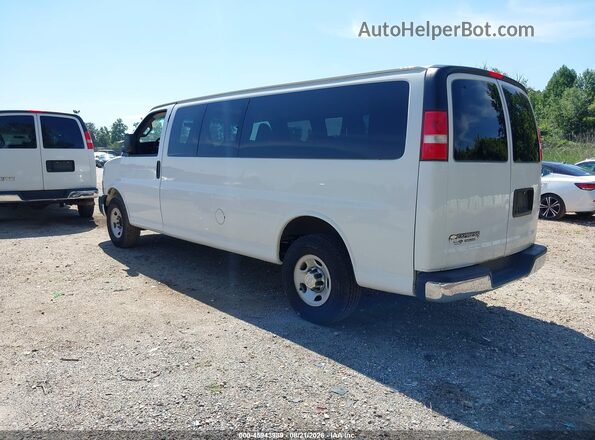 1GAZGPFGXG1307270 2016 CHEVROLET EXPRESS White Tył lewy