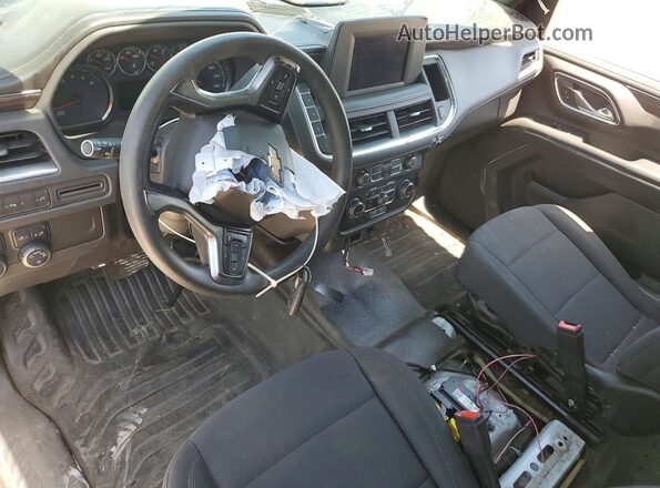 1GBSCLED4MR297423 2021 CHEVROLET TAHOE White Dashboard view