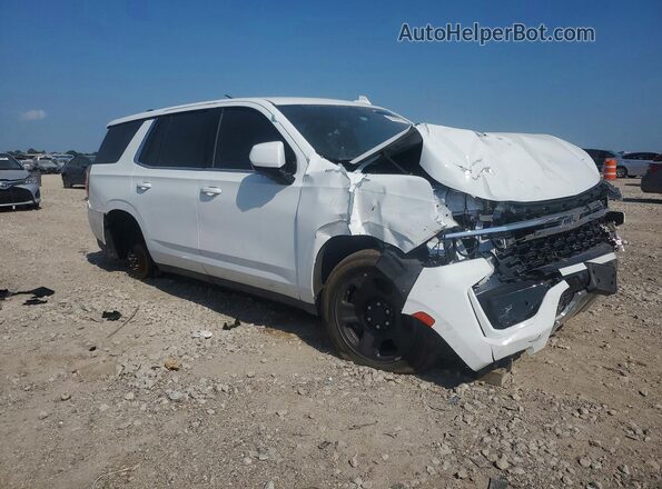 1GBSCLED8PR161932 2023 CHEVROLET TAHOE White Przód prawy