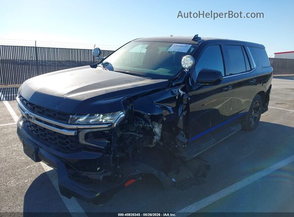 1GBSKLEDXPR150305 2023 CHEVROLET TAHOE Black წინა ხედი