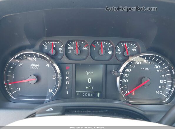1GC0CUEG9JZ335582 2018 CHEVROLET SILVERADO Белый Вид задних сидений