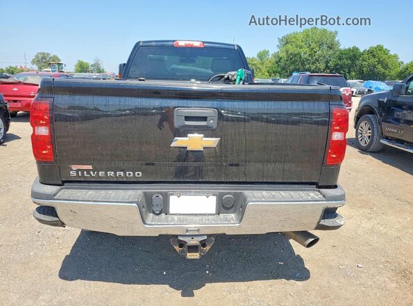 1GC0KYEG2GZ415499 2016 CHEVROLET SILVERADO Black Rear view
