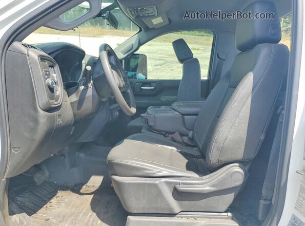 1GC0WLE71NF120822 2022 CHEVROLET SILVERADO White Vista interior delantera