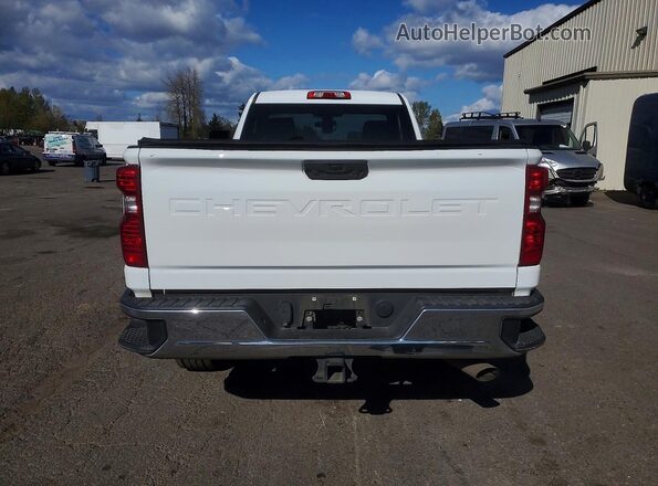 1GC0WLE71NF171110 2022 CHEVROLET SILVERADO White უკანა ხედი