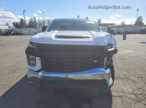1GC0WLE71NF171110 2022 CHEVROLET SILVERADO White წინა ხედი