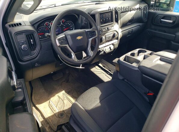 1GC0WLE71NF171110 2022 CHEVROLET SILVERADO White წინა პანელის ხედი