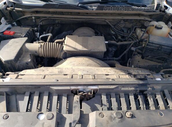 1GC0WLE71NF171110 2022 CHEVROLET SILVERADO White უკანა სალონის ხედი